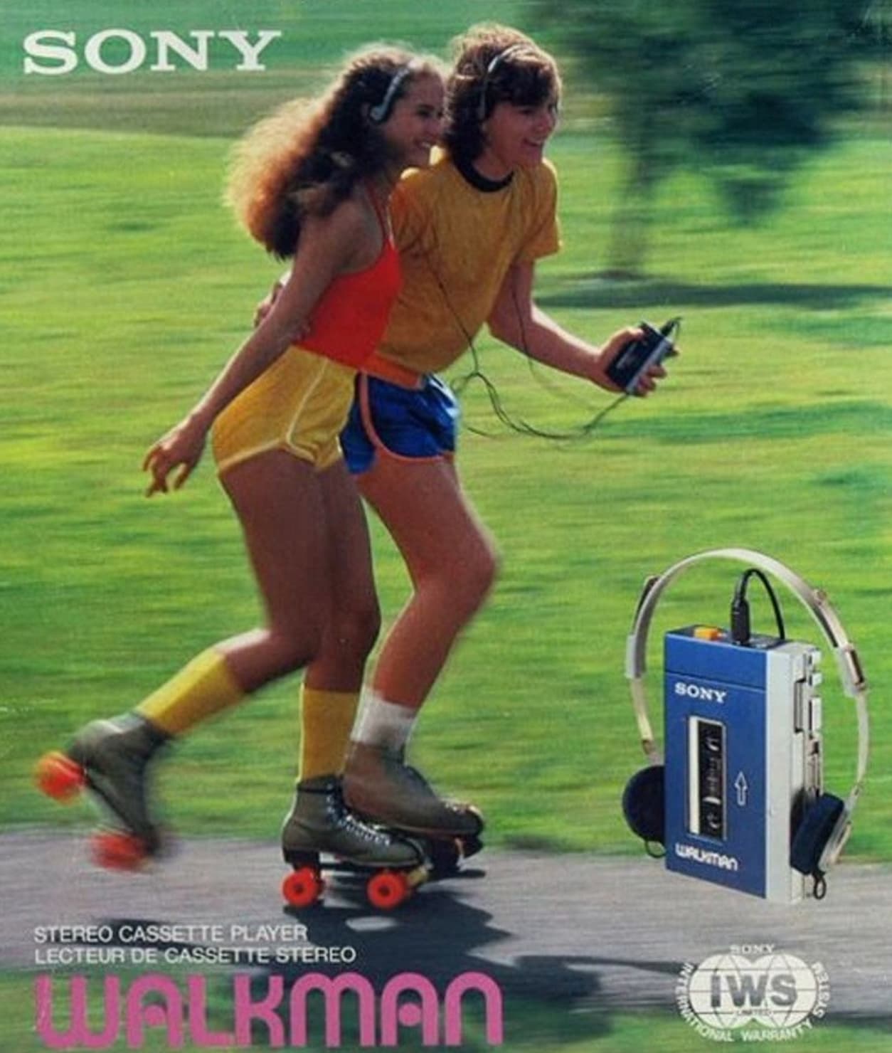 sony walkman ad - Sony Stereo Cassette Player Lecteur De Cassette Stereo Hoerman Sony Walkman Sony Ws